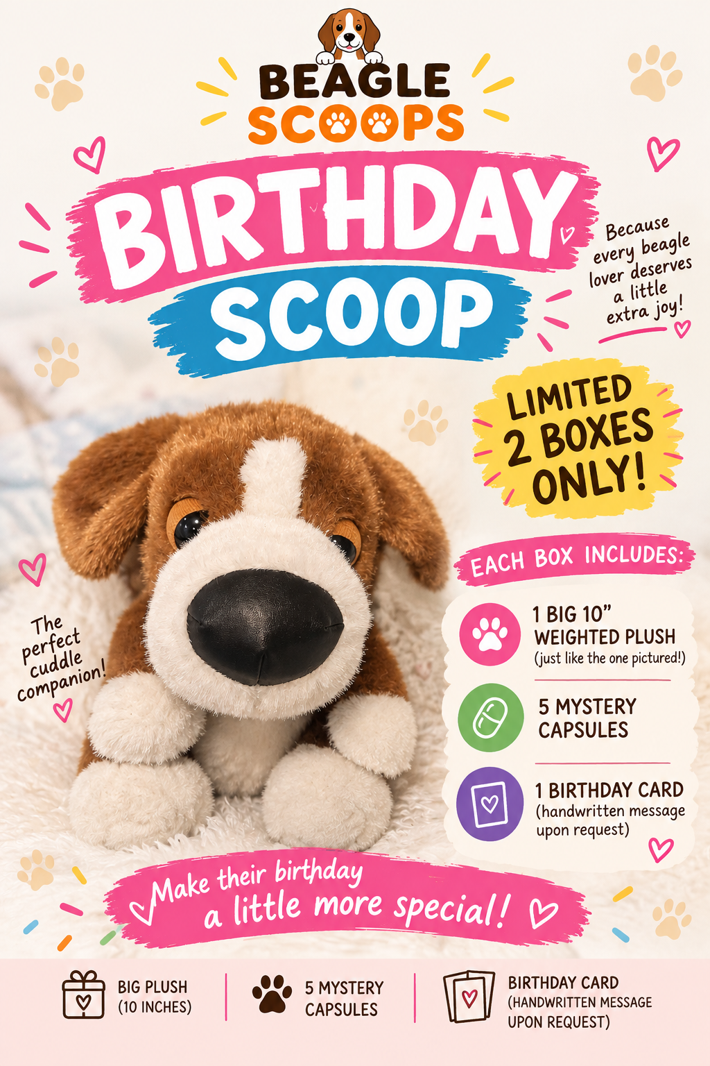 Birthday Scoop (Dropping 9/27 @10am EST) Free Shipping